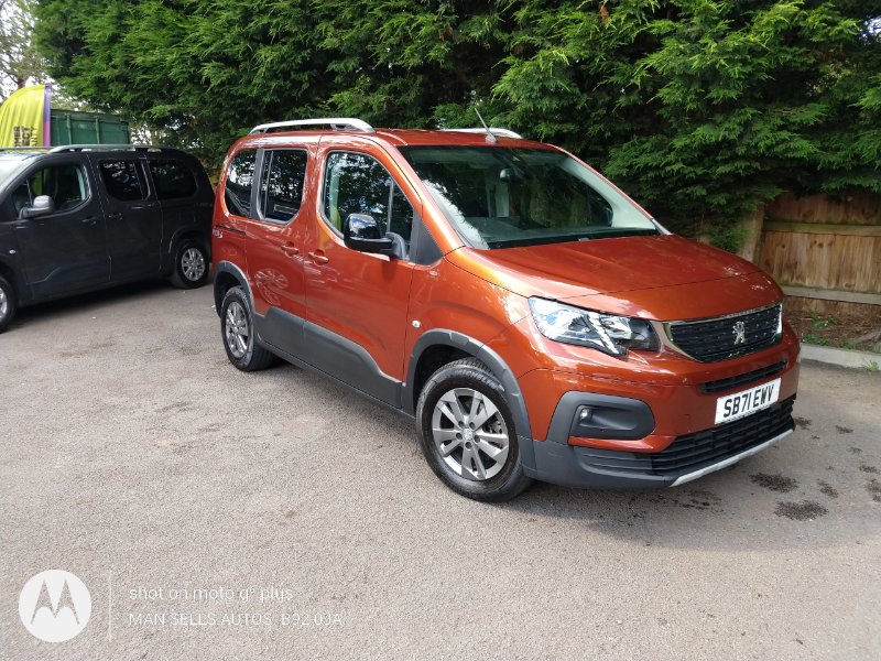 Peugeot Rifter 1.5 BlueHDi Allure Standard MPV 5dr Diesel Manual Euro 6 100 ps for sale in Man Sells Autos